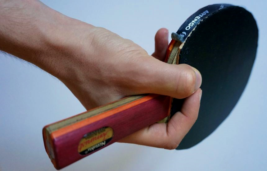 How to Hold a Ping Pong Paddle 2 Types of Grips Compared