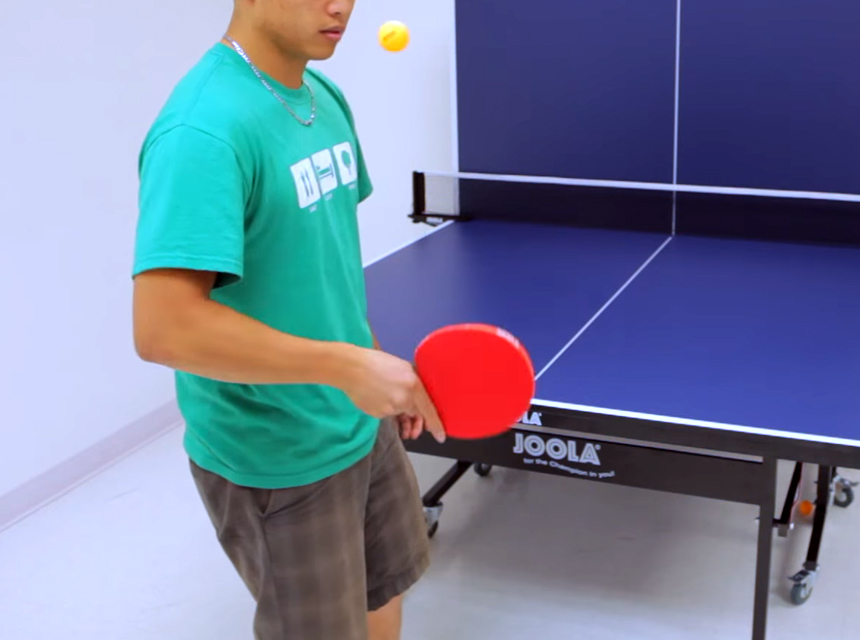 What makes a ping pong paddle great for an intermediate player